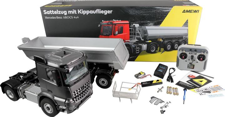 Actual product image Amewi Lastwagen Mercedes-Benz Arocs Sattelzug 1:14 RTR (RTR Ready-to-Run)
