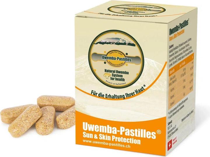 Immagine prodotto Uwemba Pastilles Pastiglie di protezione solare e cutanea (80 Pezzo/i, Pastiglie, 109 g)
