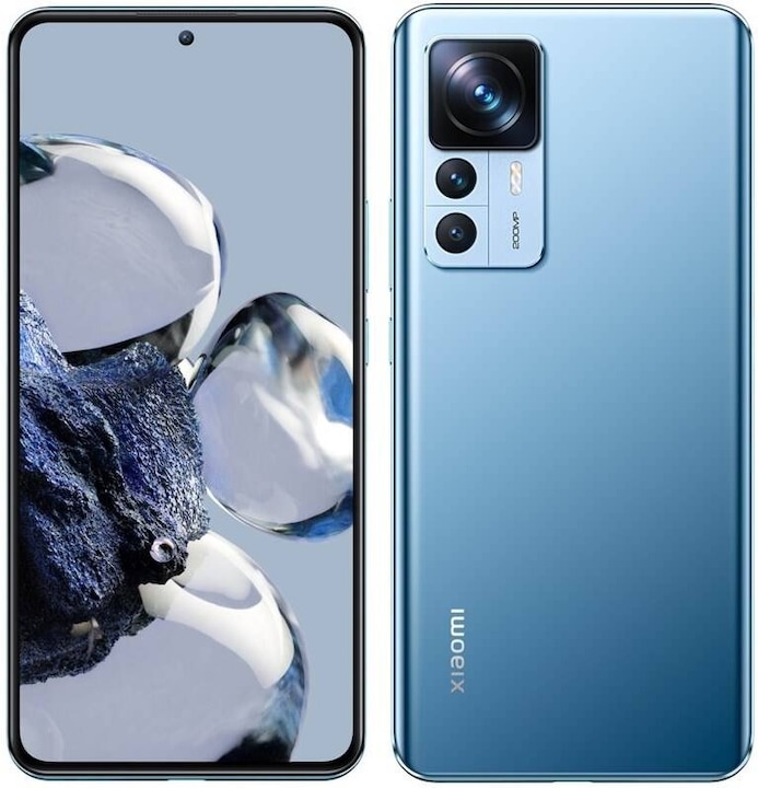 Immagine prodotto Xiaomi 12T Pro (256 GB, Blu, 6.67", Doppia SIM, 200 Mpx, 5G)