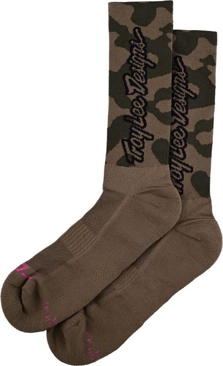 Troy Lee Designs Mens Performance Socks, Scrubland, olive, S/M (M/L)
