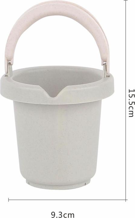 Productafbeelding Androni Emmer met handvat pastel, 4 stuks.