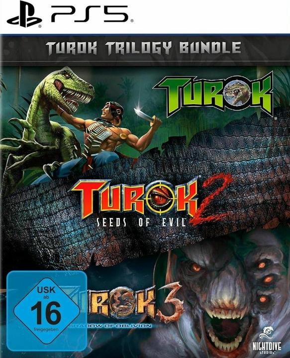 Produktbild Atari Turok Trilogy Bundle PS-5 (PS5, DE)