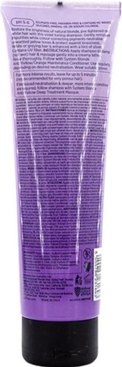 Produktbild Affinage Salon Professional System Blonde Anti-Yellow Shampoo szampon do włosów blond niwelujący żół (275 ml, Flüssiges Shampoo)