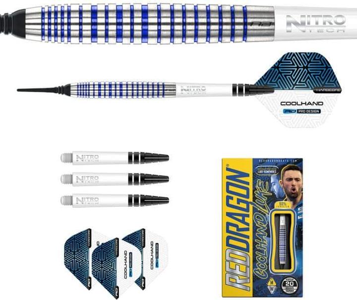Image du produit Red Dragon Lume Humphries TX3 Cool Blue SE Softtip (20 g)