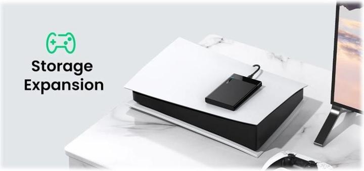 Productafbeelding Ugreen USB-C 3.1 naar 2,5" SATA harde schijf behuizing (6Gbps) (2.5")
