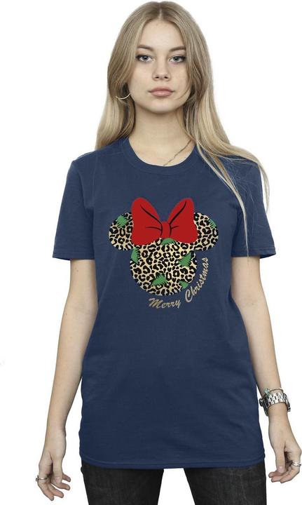 Image du produit Disney - T-shirt MINNIE MOUSE LEOPARD CHRISTMAS - Femme (4XL)
