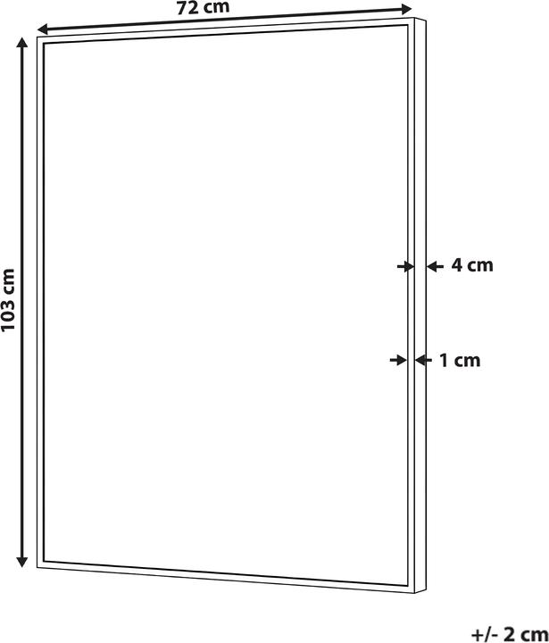 Produktbild Beliani Tuam (72 x 103 cm)