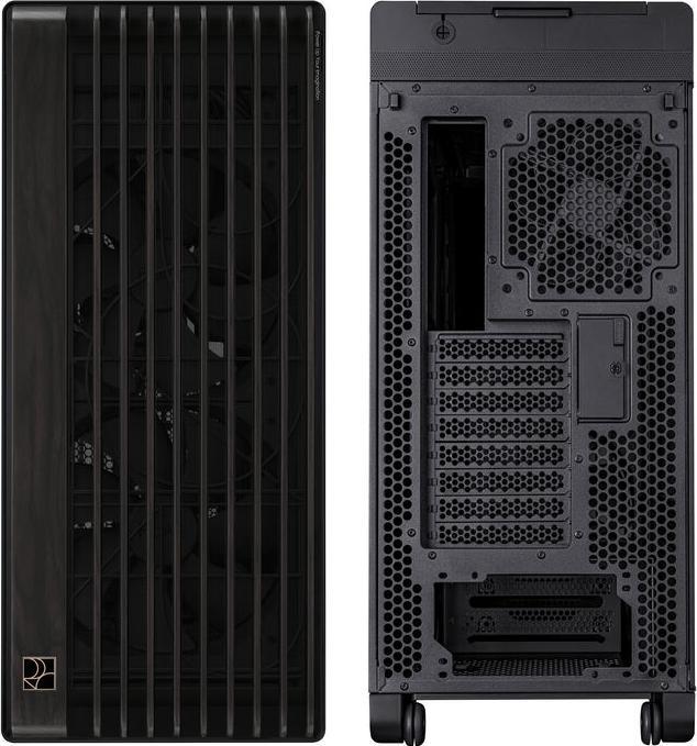 Actual product image ASUS Case PROART PA602 WOOD METAL PWM BLACK (Mini-DTX, ATX, Mini-ITX, mATX, DTX)