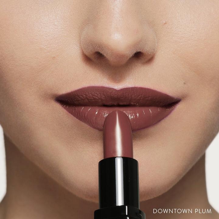 Actual product image Bobbi Brown Luxe Lip Color (Downtown Plum)