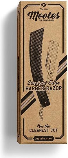 Actual product image Mootes Straight razor with interchangeable blades olive wood