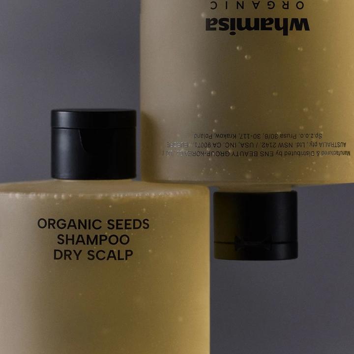 Produktbild Whamisa Organic Seeds Shampoo (Flüssiges Shampoo, 490 ml)
