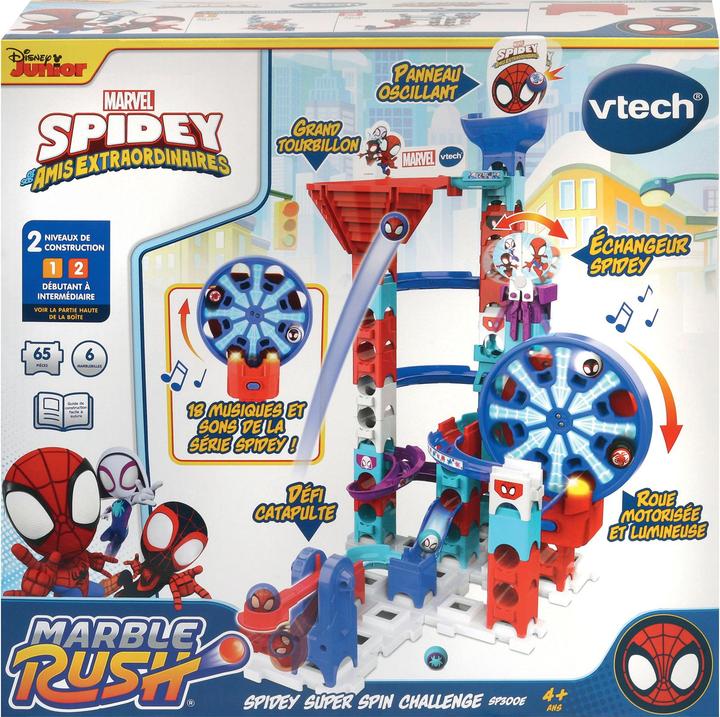 Actual product image VTech Marble Rush - Spidey Super Spin Challenge (SP300E)