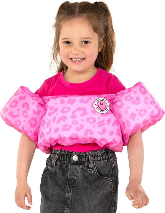 Image du produit Swim Essentials Bouée sangle 2-6 ans Léopard Rose