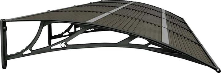 Produktbild vidaXL Türvordach (400 x 100 cm)