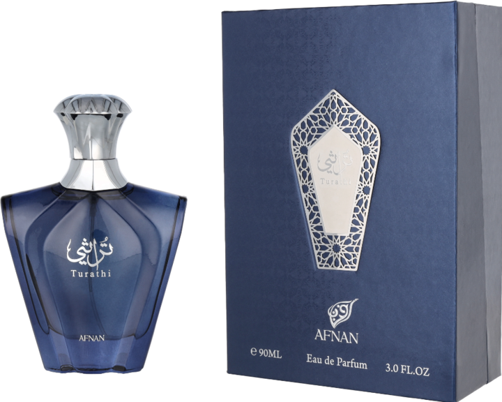 Actual product image Afnan Turathi Blue (Eau de parfum, 90 ml)