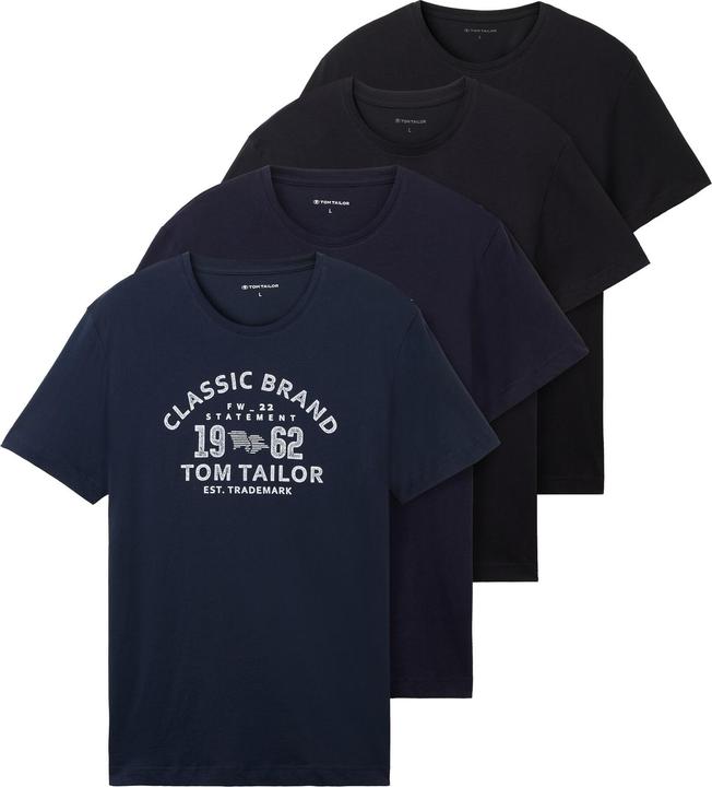 Image du produit Tom Tailor T-Shirt 4er Pack (M)