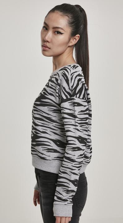 Produktbild Urban Classics Ladies AOP Short Tiger Crew (4XL)