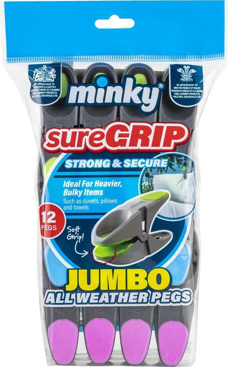 Actual product image Minky Wäscheklammern Ju.SG Pegs 12St