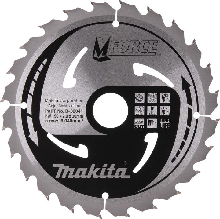 Produktbild Makita M-FORCE Kreissägeblatt 190x30x