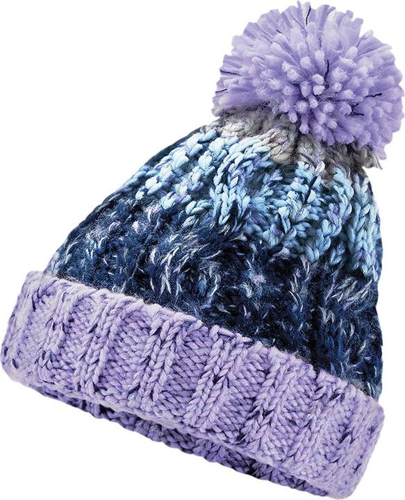 Actual product image Beechfield Childrens/Kids Corkscrew Pom Pom Beanie