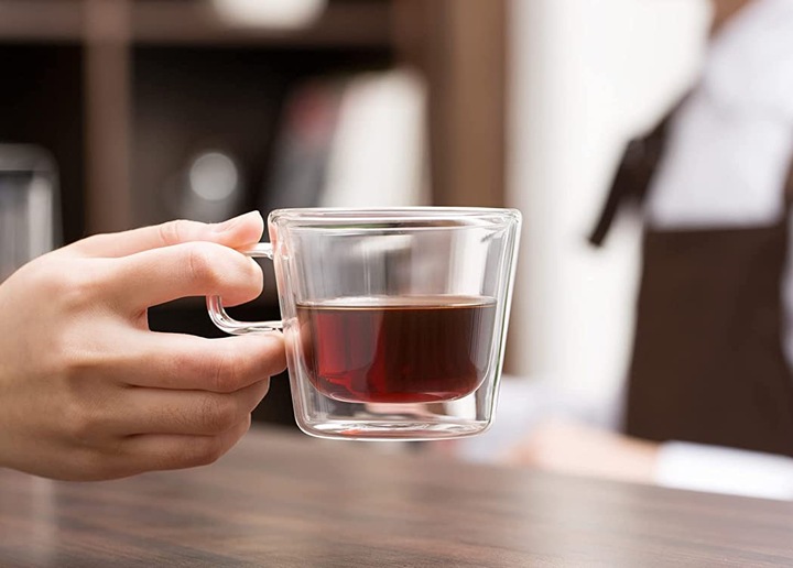 Image du produit Samadoyo Tasse en verre Double-Paroi 2 pièces (180 ml, 2 x)