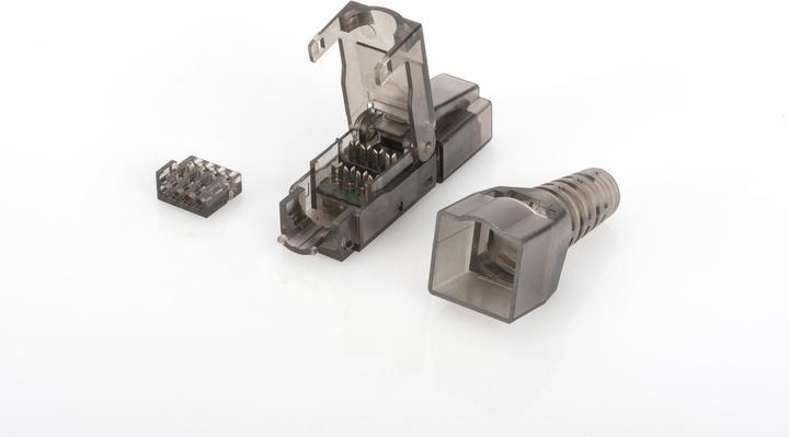 Immagine prodotto Digitus Spina CAT 6A per il montaggio sul campo di fili non schermati AWG 27/7 - 22/1 solidi e a trefoli
