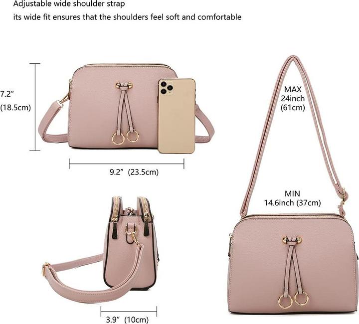 Produktbild Only-Bags.Store Solide Umhängetasche aus PU-Leder