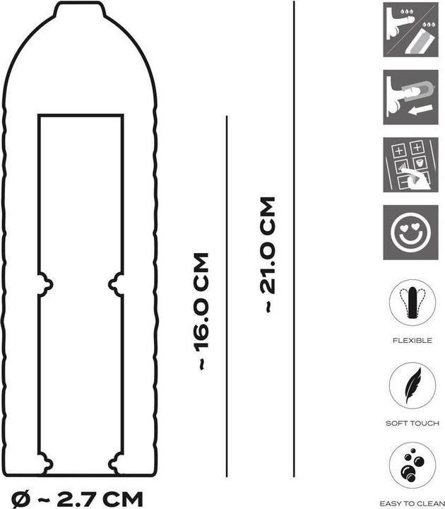 Produktbild Suck-O-Mat Performance Sleeve L
