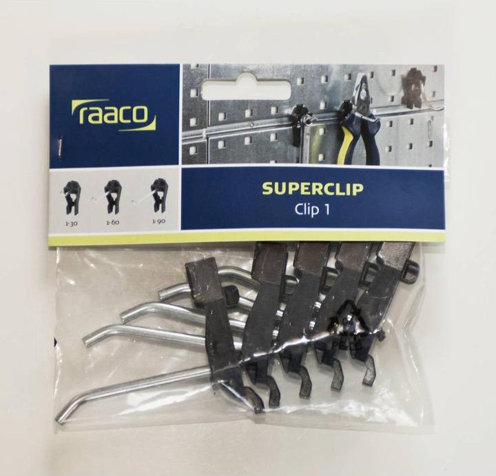Productafbeelding Raaco Gereedschap haak set L.20mm 3st.f.Art.No.795605,795584,795698-699 Clip 5-20mm