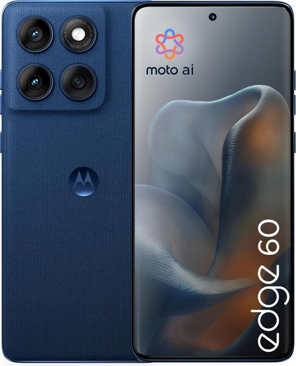 Actual product image Motorola Edge 60 (256 GB, Gibraltar Sea, 6.67", Dual SIM, 5G)