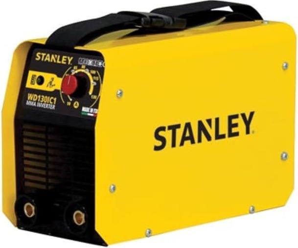 Stanley Schweissgerät (10-130 A) für professionellen und privaten Gebrauch, mit Zubehör, 5-teiliges (Saldatore inverter)