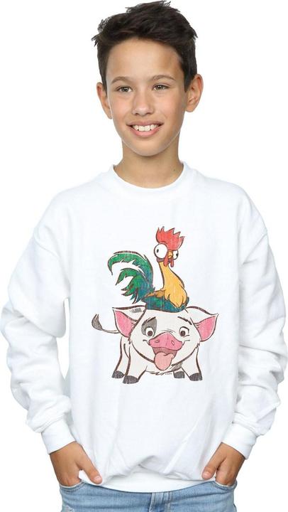 Actual product image Disney Boys Moana Hei Hei And Pua Sweatshirt (140, 146)