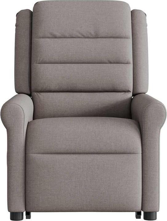Produktbild VidaXL Massagesessel mit Aufstehhilfe Taupe Stoff