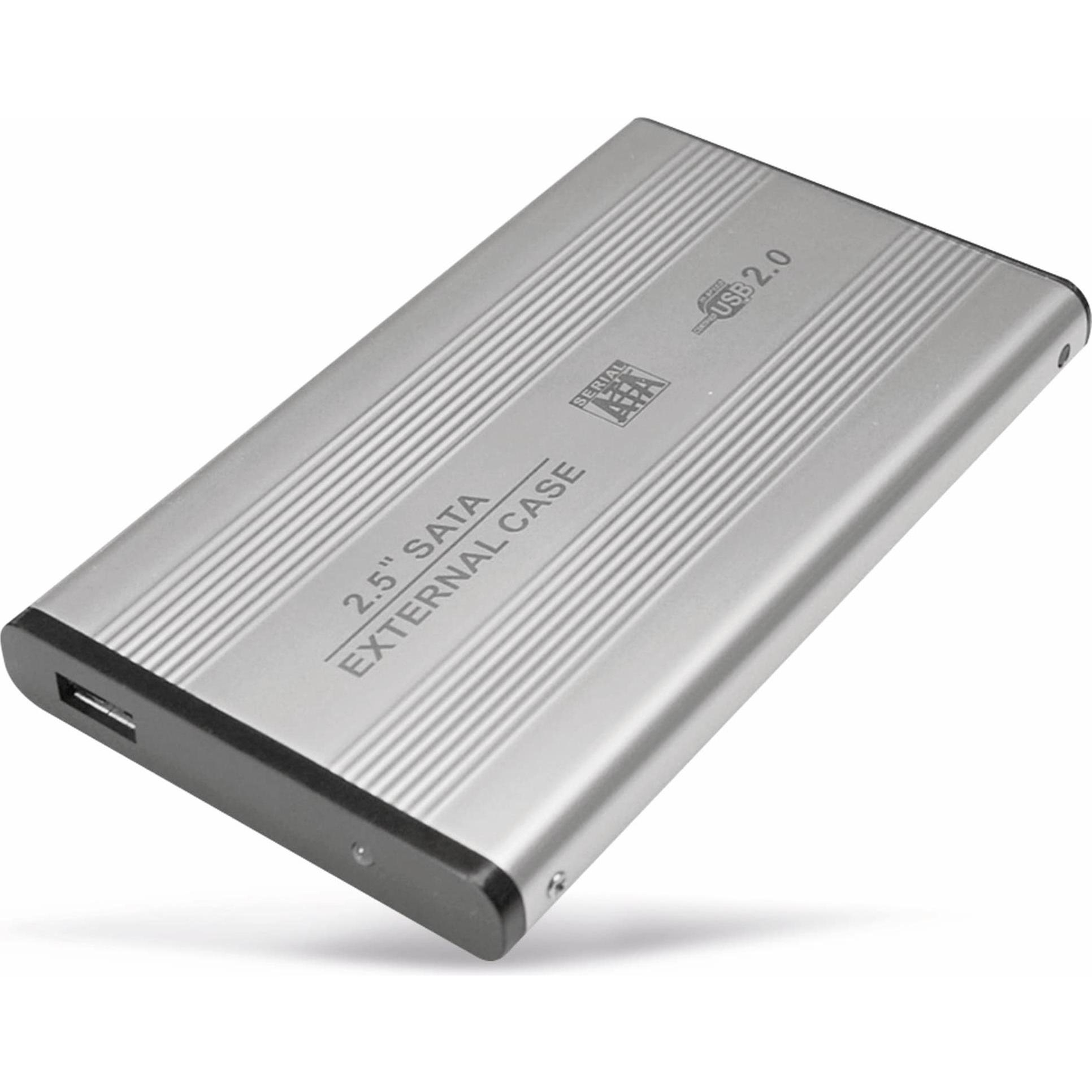 LogiLink UA0041A (2.5"), Festplattengehäuse, Silber
