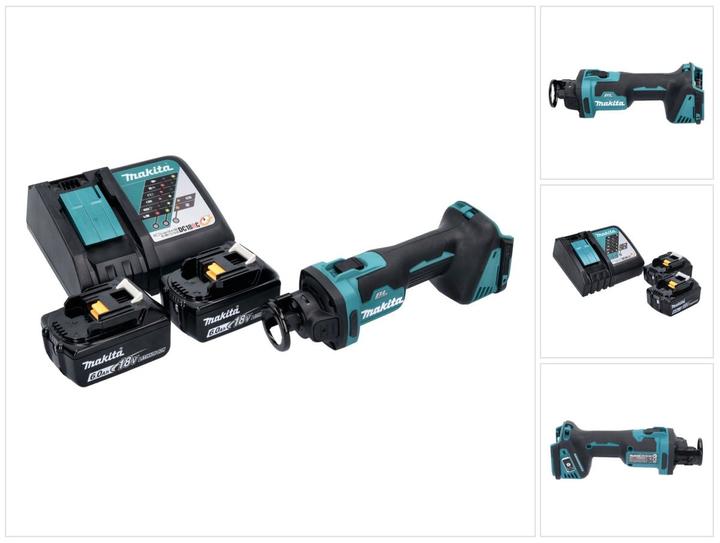 Makita DCO 181 RG Akku Rotationsschneider 18 V 32000 U/min Brushless + 2x Akku 6,0 Ah + LadegerÃ¤t