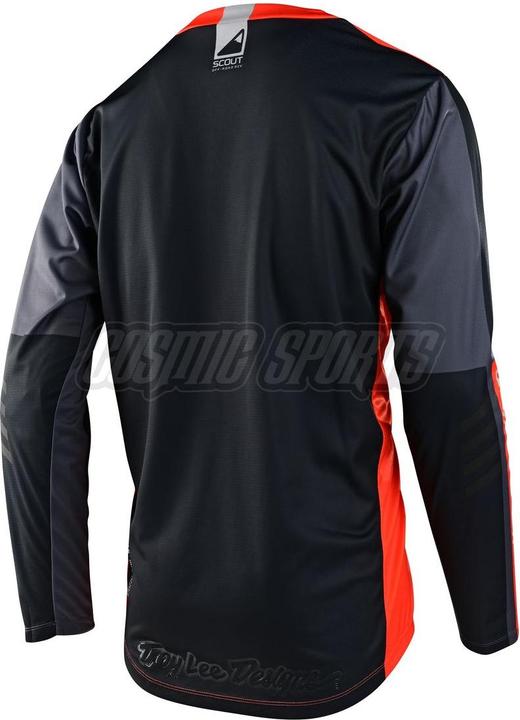 Produktbild Troy Lee Designs Scout GP Jersey, Recon, neon orange/gray, XL (XL)