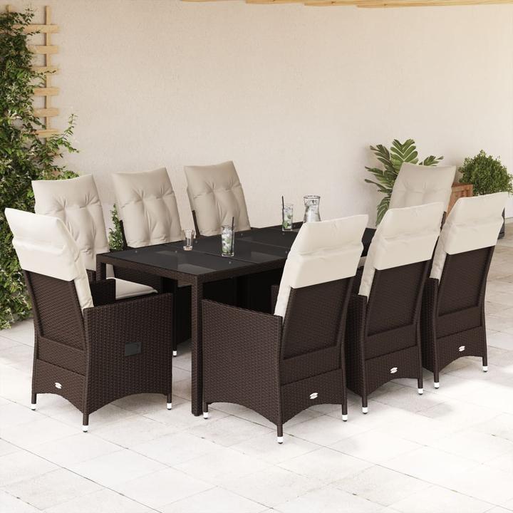 Produktbild vidaXL Garten Essgruppe (190 x 90 x 75 cm)