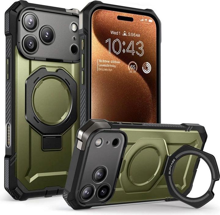 Produktbild Supcase UB Grip Mag MagSafe Case für iPhone 17 Pro - Grün (Apple iPhone 17 Pro)