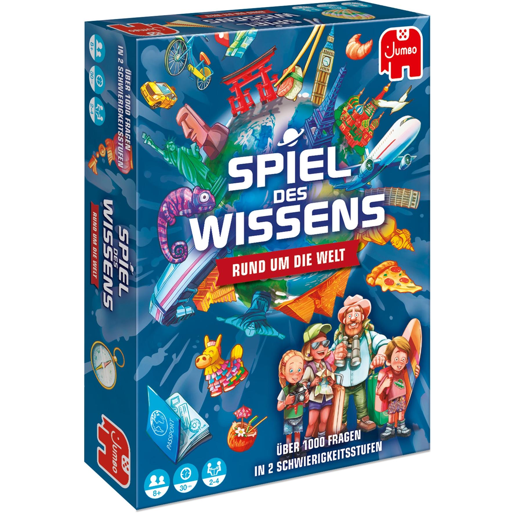 Jumbo Spiel des Wissens - Rund um die Welt (Deutsch)