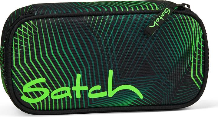Black, Multicolor, seismic green