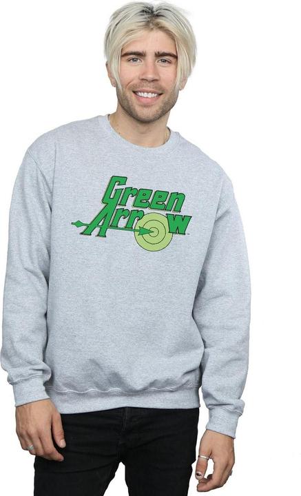 Image du produit - Sweat GREEN ARROW TEXT LOGO - Homme (L)