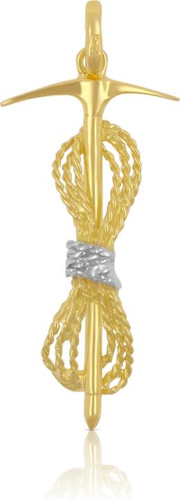 Immagine prodotto Muau Corda e piccozza (750, Oro bianco, Oro giallo 18 carati)