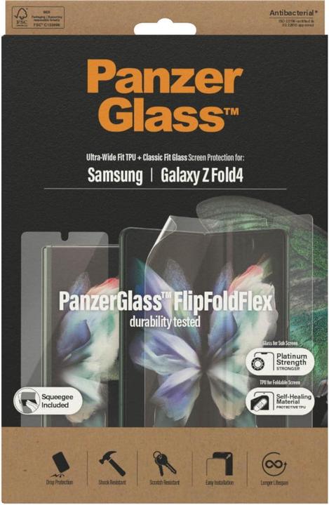 Produktbild PanzerGlass Ultra Wide Fit (1 Stück, Samsung Galaxy Z Fold4, Samsung Galaxy Z Fold5)
