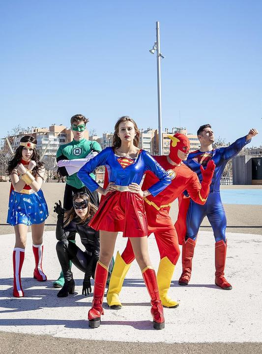 Actual product image Metamorph Sexy Supergirl Kostüm (L)