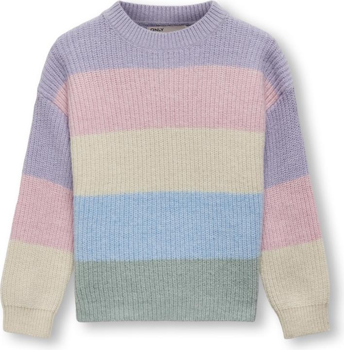 Image du produit Only Coupe normale Col rond Épaule basse Pull-over en maille (122)