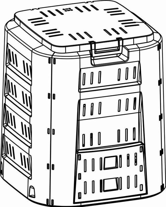 Produktbild Prosperplast Compogreen compost bin, 320L (320 l)