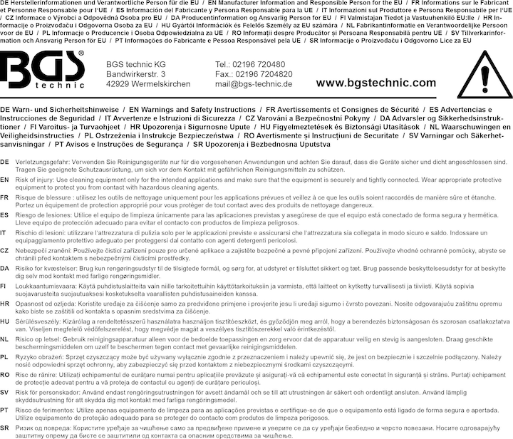 Image du produit BGS Nettoyeur de pièces à ultrasons (40 kHz, 2000 ml)