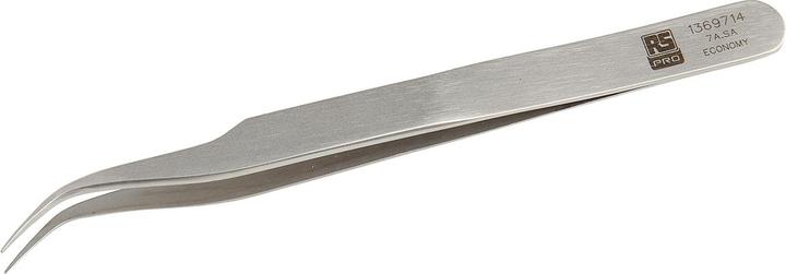 Actual product image RS PRO Premium economy tweezers curved 120mm