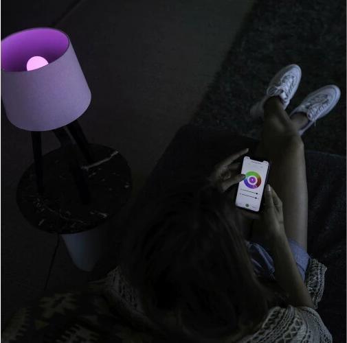 Actual product image Hombli Smart Bulb 9W RGB (2x) (E27, 9 W, 800 lm, 2 x, F)