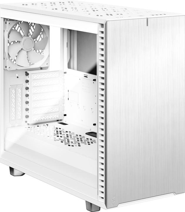 Actual product image Fractal Define 7 White TG Clear Tint (ATX, mATX, Mini-ITX, E-ATX)
